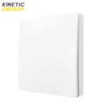 Intrerupator simplu Wireless Kinetic Energy, Alb