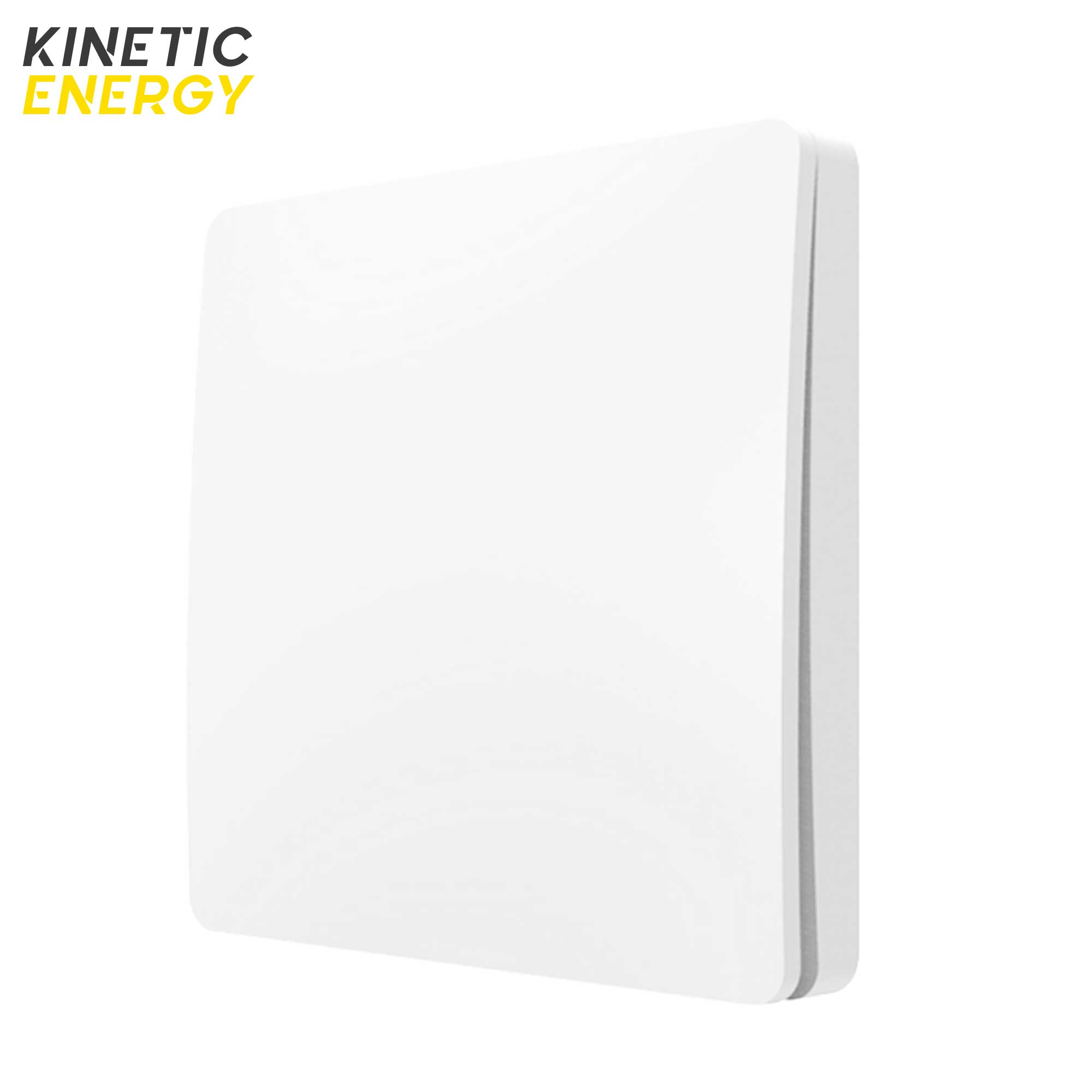 intrerupator-simplu-wireless-cu-revenire-alb-kinetic-energy-es2154.jpg Intrerupator simplu Wireless Kinetic Energy, Alb - imagine 1